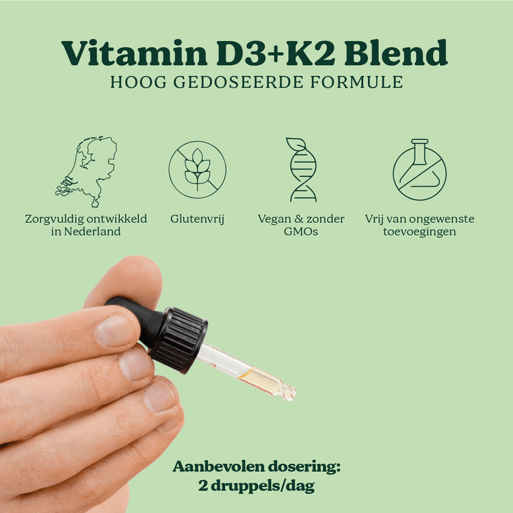 Vitamin D3 + K2 blend